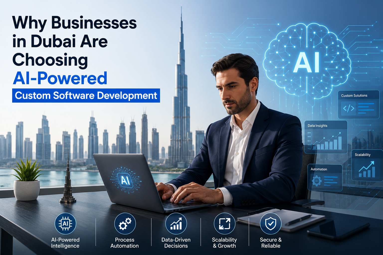 Why Businesses in Dubai Are Choosing AI-Powered Custom Software Development